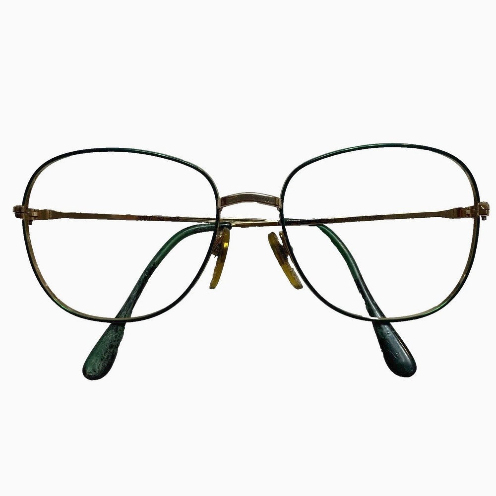 Girard 3560 Eyeglasses Green 52-135 Made in France Full Rim